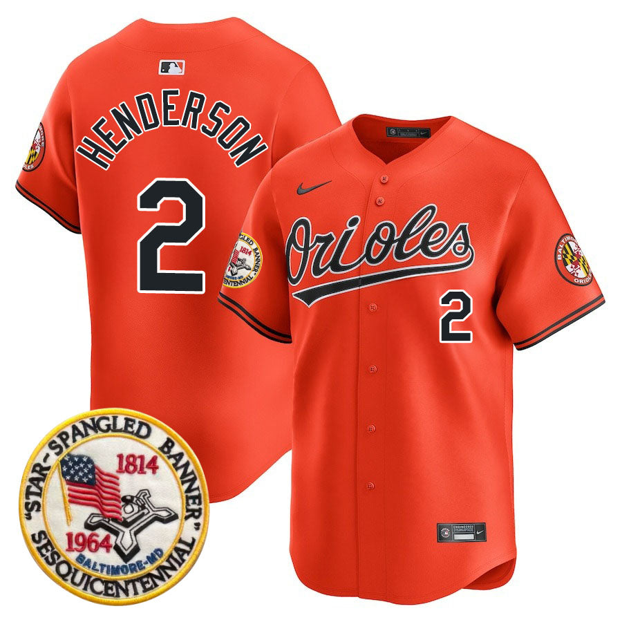 Baltimore Orioles Limited Jersey - 1964 Patch - All Stitched
