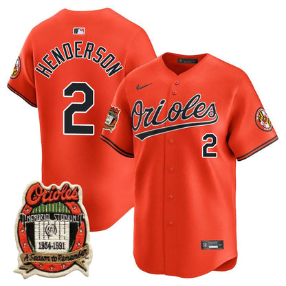 Baltimore Orioles Limited Jersey - 1991 Patch - All Stitched