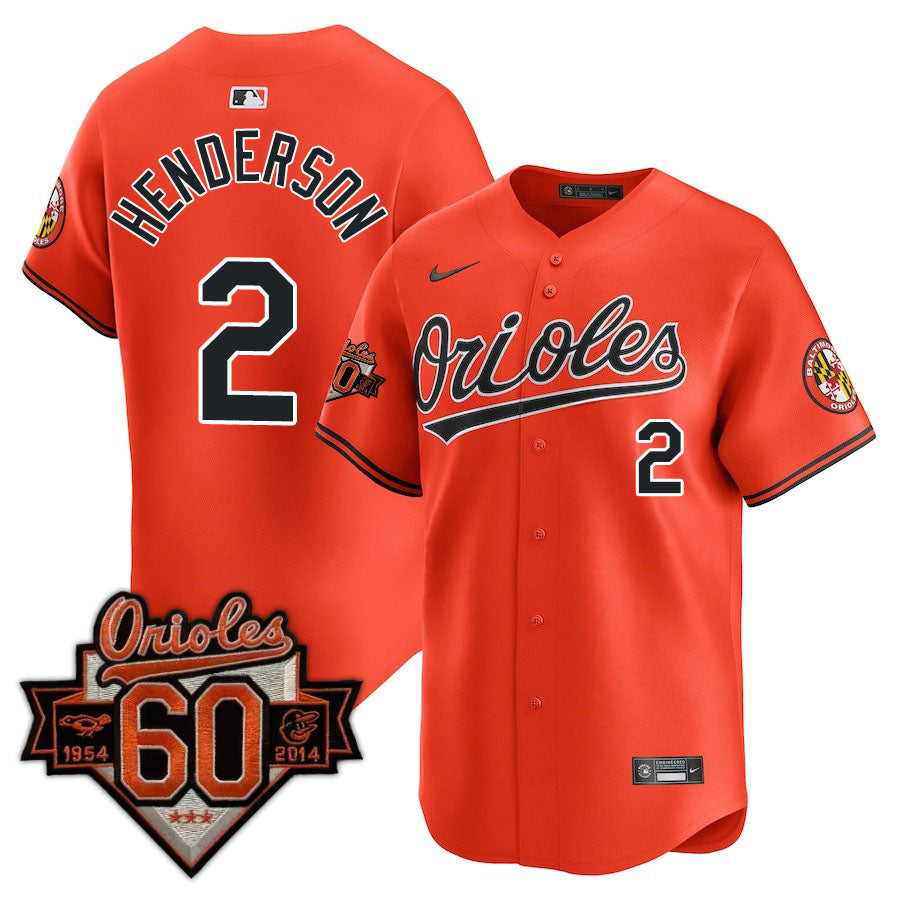 Baltimore Orioles Limited Jersey - 2014 Patch - All Stitched