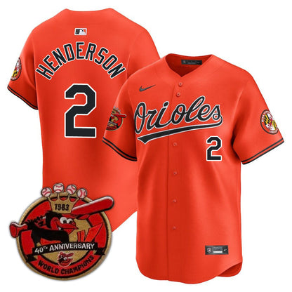 Baltimore Orioles Limited Jersey - 2023 Patch - All Stitched