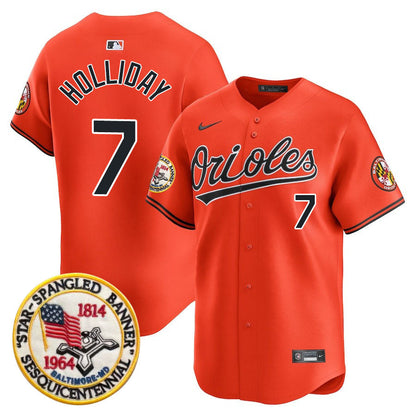 Baltimore Orioles Limited Jersey - 1964 Patch - All Stitched