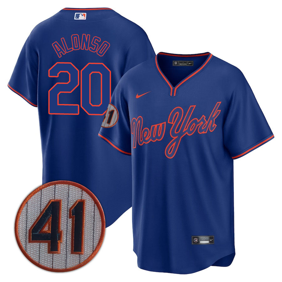 New York Mets Limited Jersey - 2021 Patch - All Stitched