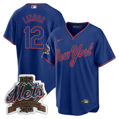 New York Mets Limited Jersey - 2002 Patch - All Stitched