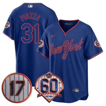 New York Mets Limited Jersey - 2022 Patch - All Stitched