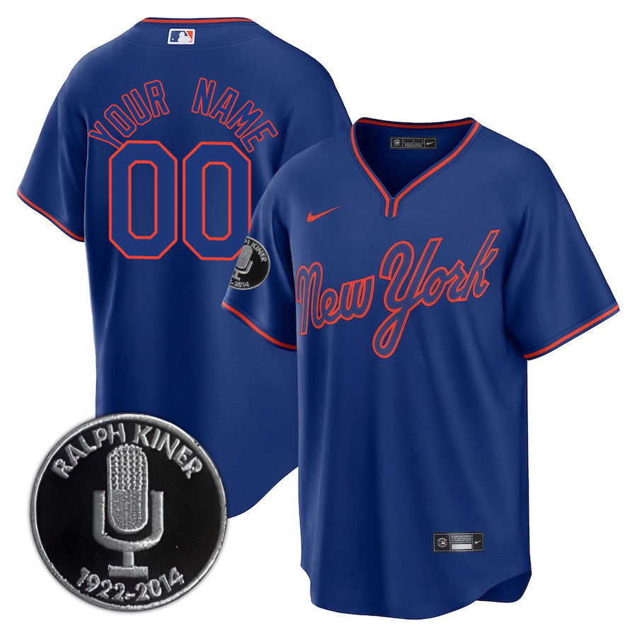New York Mets Limited Custom Jersey -  Amazing Patch - All Stitched
