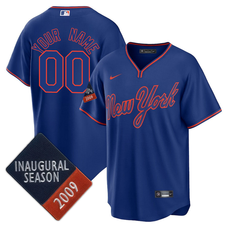 New York Mets Limited Custom Jersey -  Amazing Patch - All Stitched