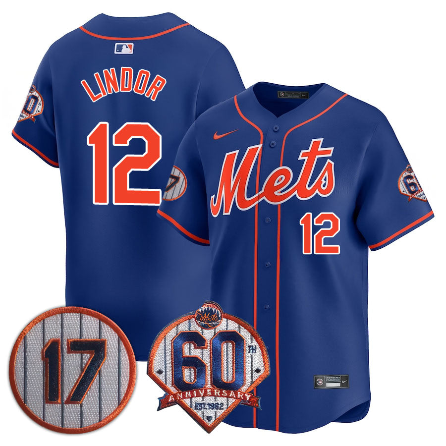 New York Mets Limited Jersey - 2022 Patch - All Stitched