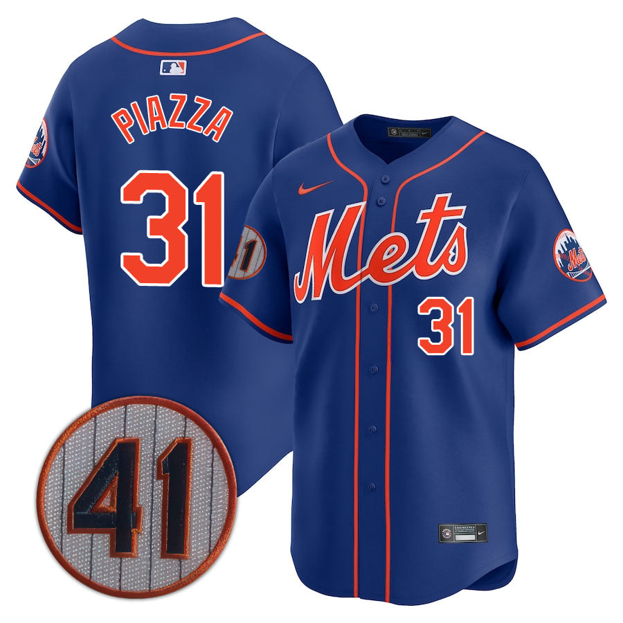 New York Mets Limited Jersey - 2021 Patch - All Stitched