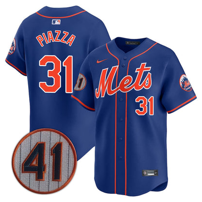 New York Mets Limited Jersey - 2021 Patch - All Stitched