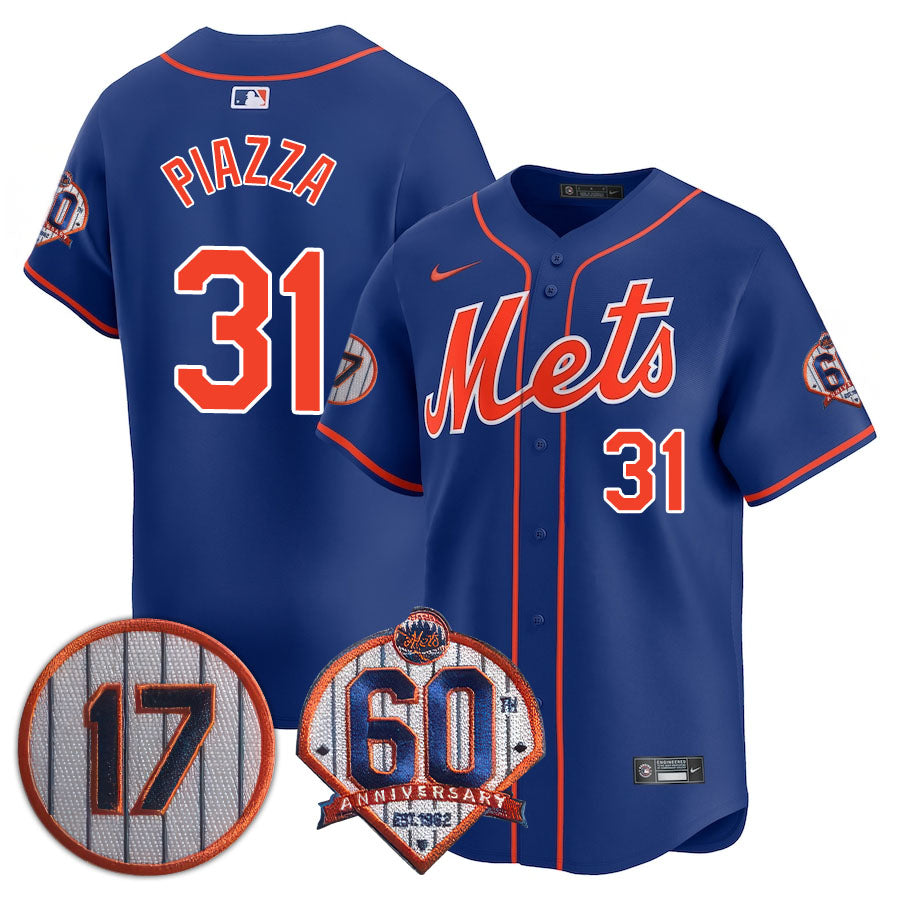 New York Mets Limited Jersey - 2022 Patch - All Stitched