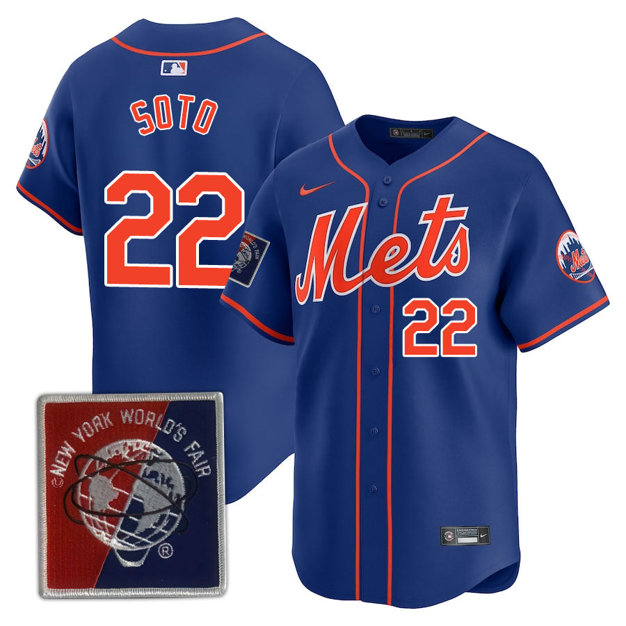 New York Mets Limited Jersey - 1964/1965 Patch - All Stitched