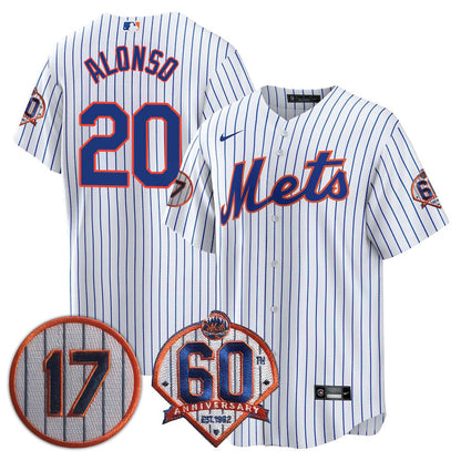 New York Mets Limited Jersey - 2022 Patch - All Stitched