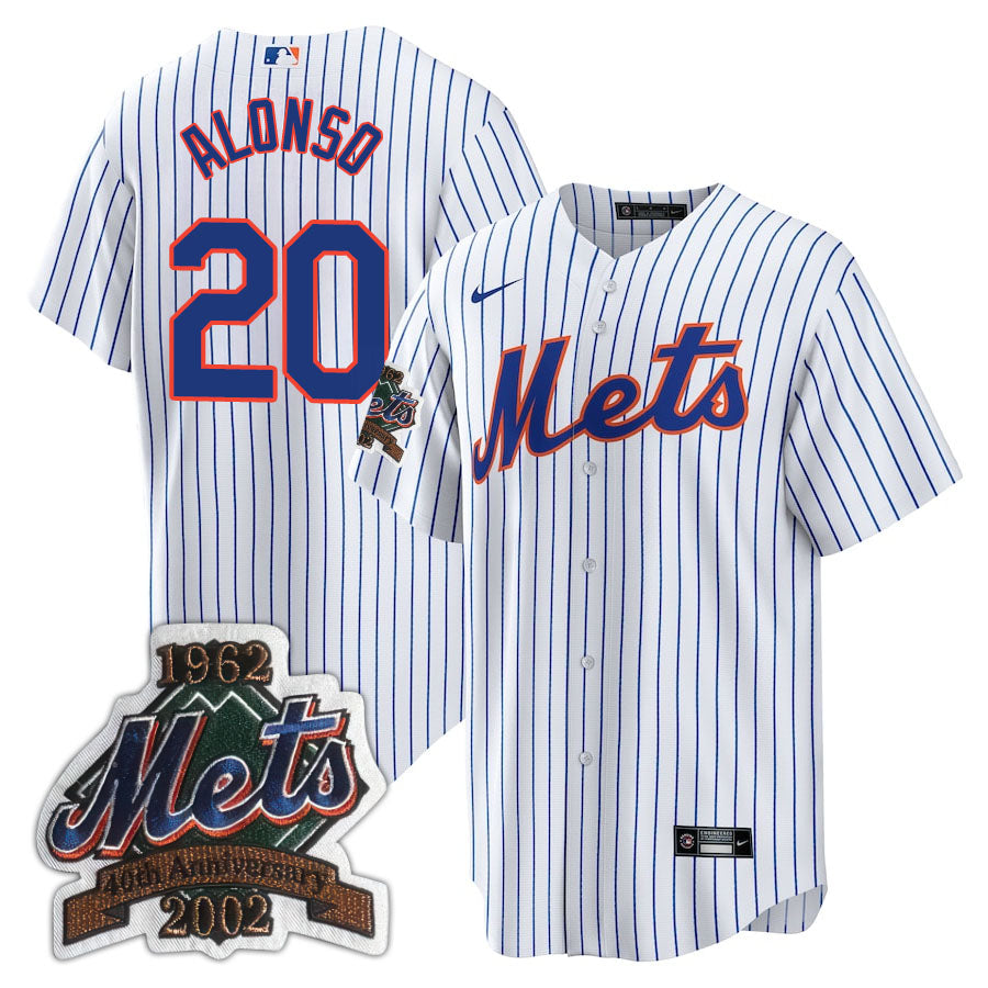 New York Mets Limited Jersey - 2002 Patch - All Stitched