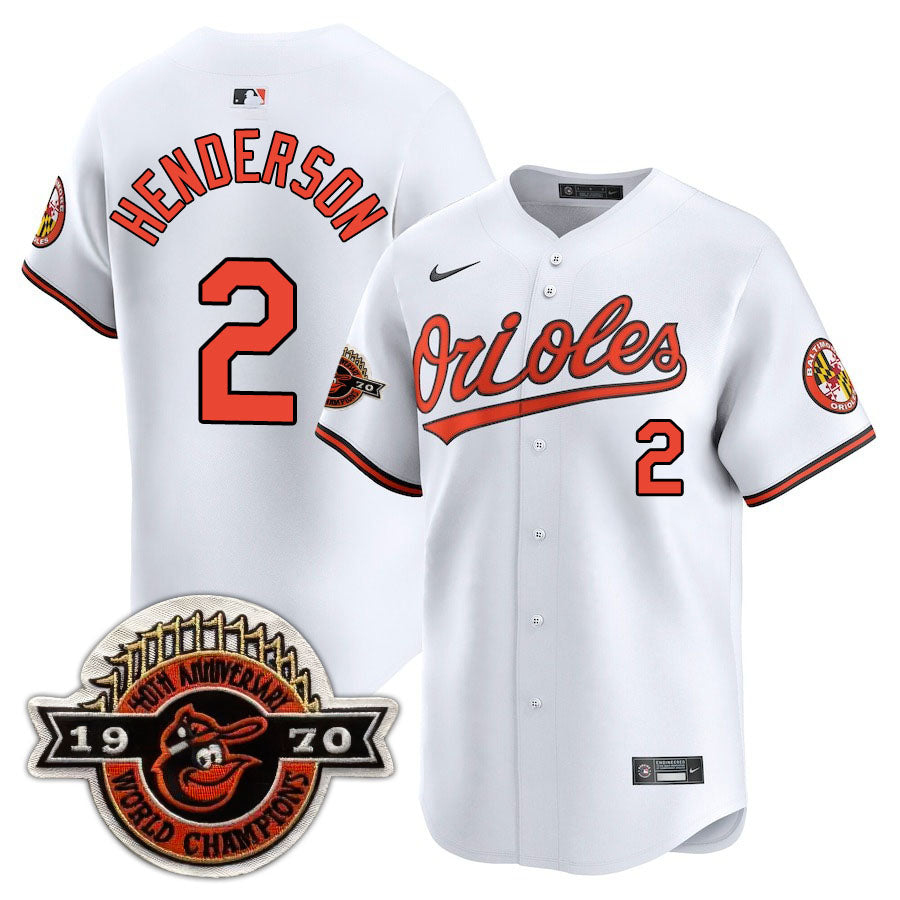 Baltimore Orioles Limited Jersey - 2010 Patch - All Stitched