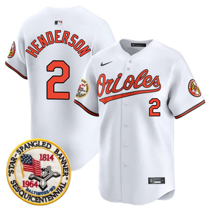 Baltimore Orioles Limited Jersey - 1964 Patch - All Stitched