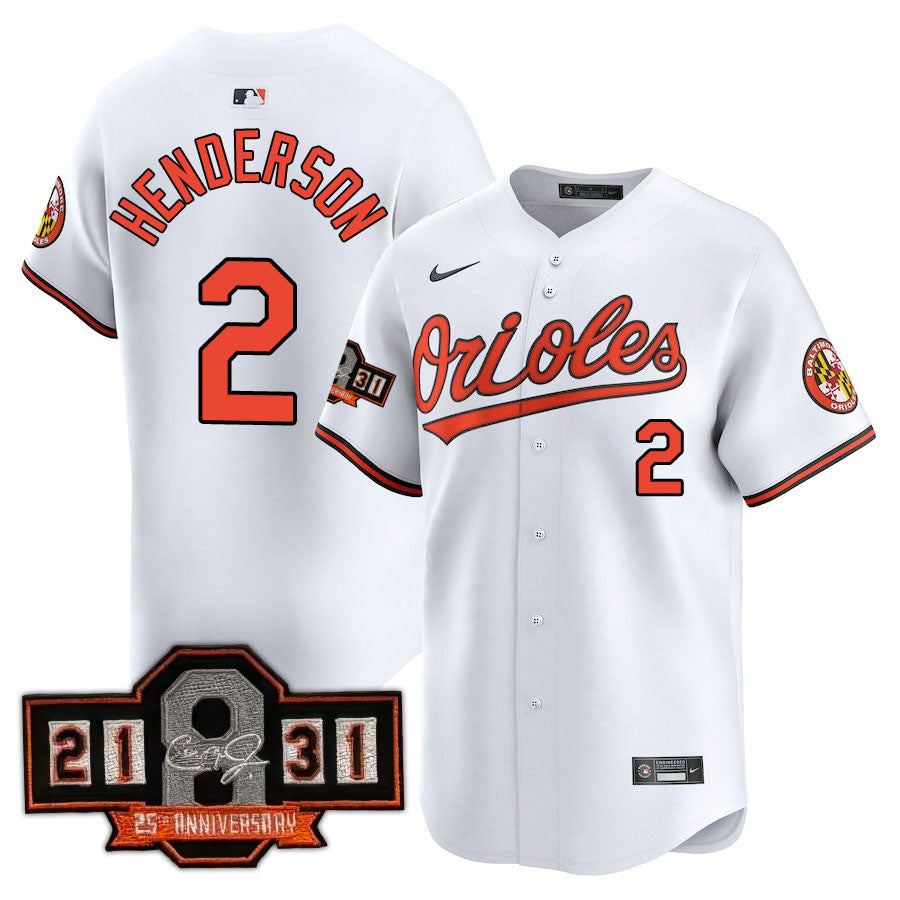 Baltimore Orioles Limited Jersey - 2020 Patch - All Stitched