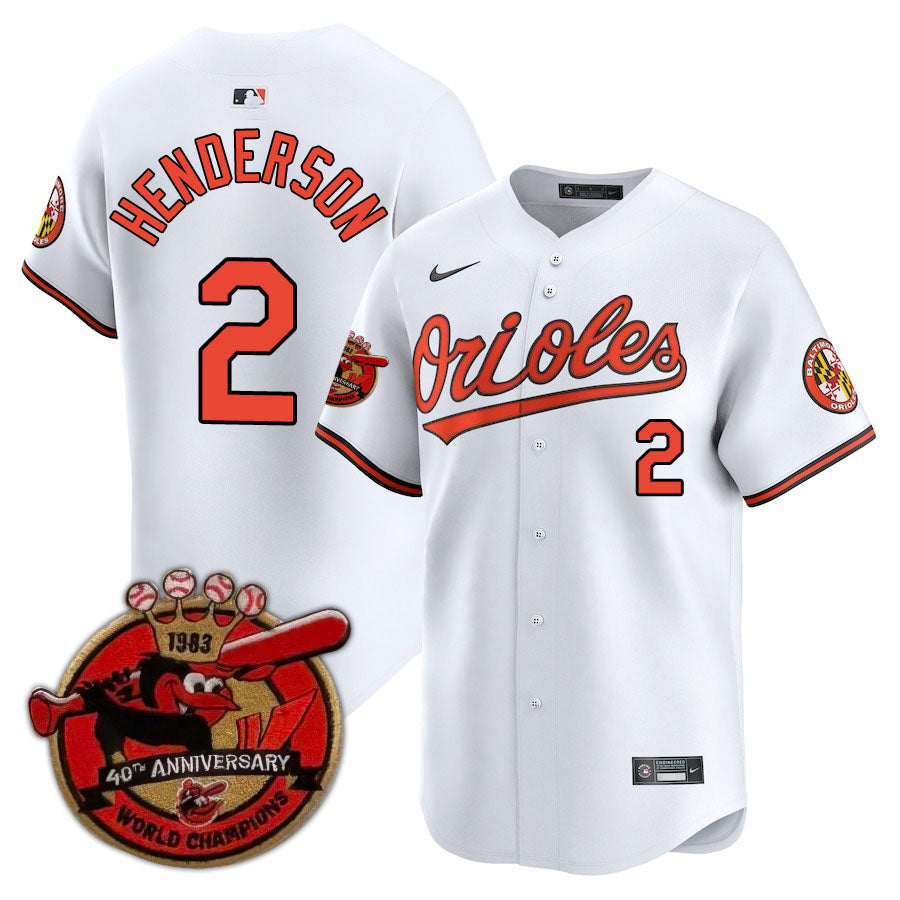 Baltimore Orioles Limited Jersey - 2023 Patch - All Stitched