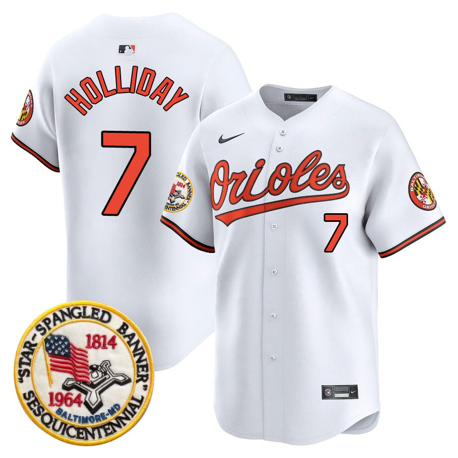 Baltimore Orioles Limited Jersey - 1964 Patch - All Stitched