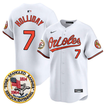 Baltimore Orioles Limited Jersey - 1964 Patch - All Stitched