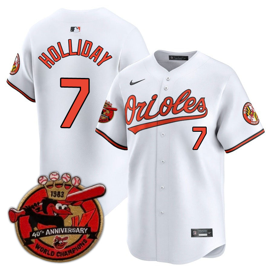 Baltimore Orioles Limited Jersey - 2023 Patch - All Stitched