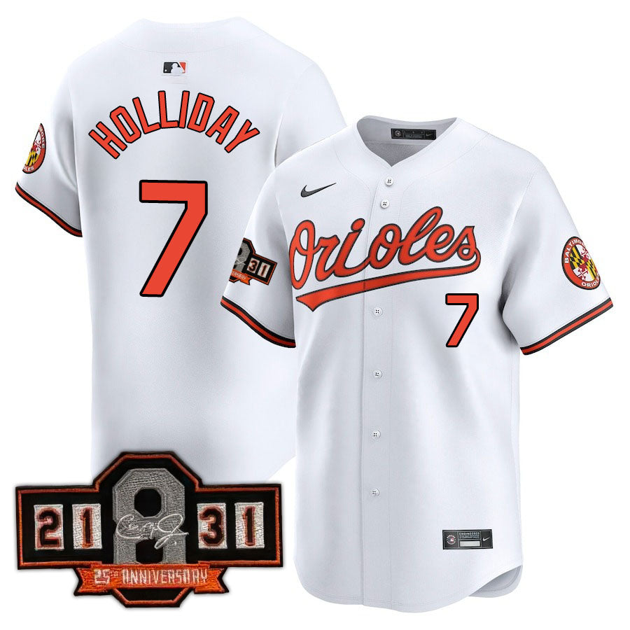 Baltimore Orioles Limited Jersey - 2020 Patch - All Stitched