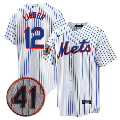 New York Mets Limited Jersey - 2021 Patch - All Stitched