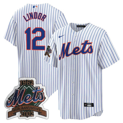 New York Mets Limited Jersey - 2002 Patch - All Stitched