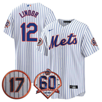 New York Mets Limited Jersey - 2022 Patch - All Stitched