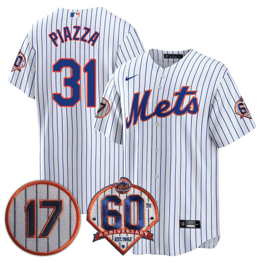 New York Mets Limited Jersey - 2022 Patch - All Stitched