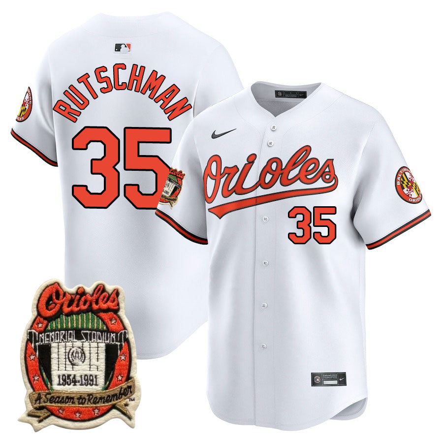 Baltimore Orioles Limited Jersey - 1991 Patch - All Stitched