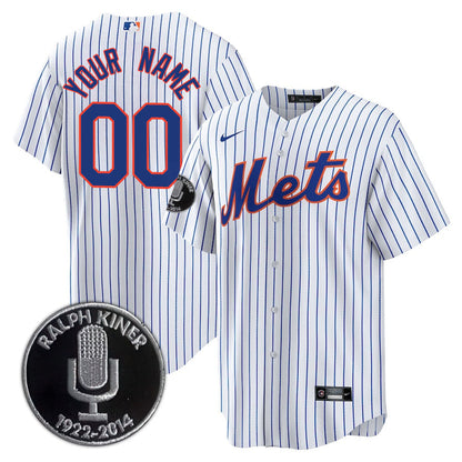 New York Mets Limited Custom Jersey -  Amazing Patch - All Stitched