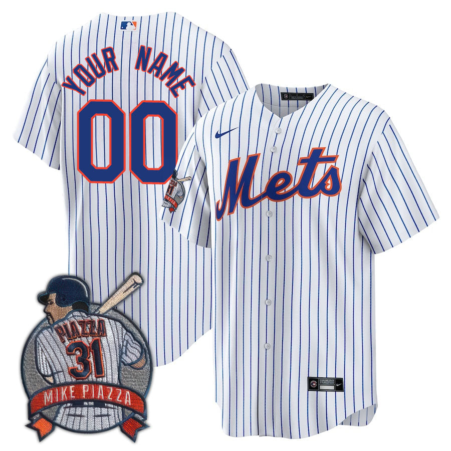 New York Mets Limited Custom Jersey -  Amazing Patch - All Stitched