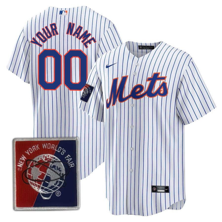 New York Mets Limited Custom Jersey -  Amazing Patch - All Stitched