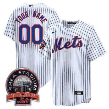 New York Mets Limited Custom Jersey -  Amazing Patch - All Stitched