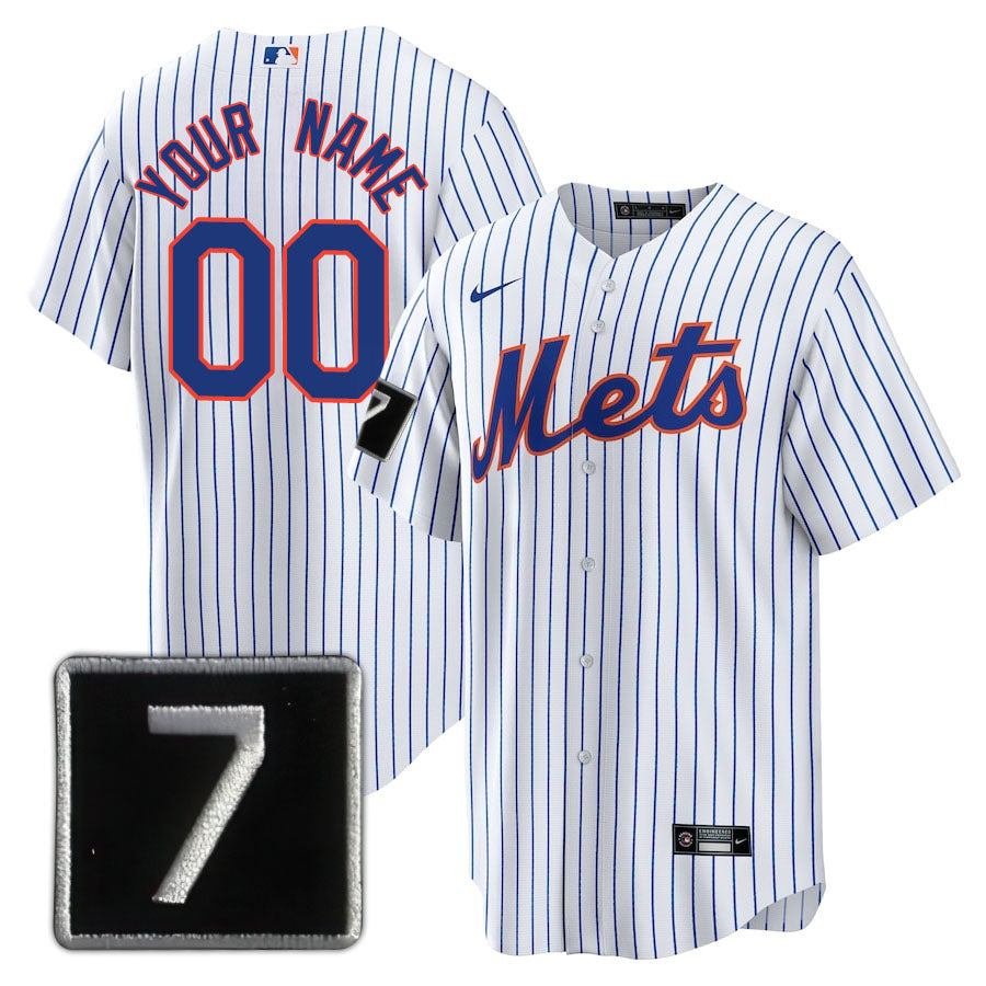 New York Mets Limited Custom Jersey -  Amazing Patch - All Stitched