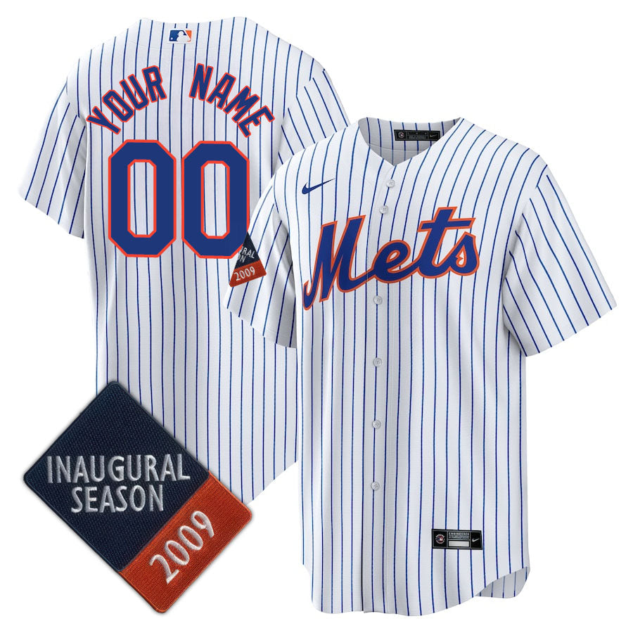 New York Mets Limited Custom Jersey -  Amazing Patch - All Stitched