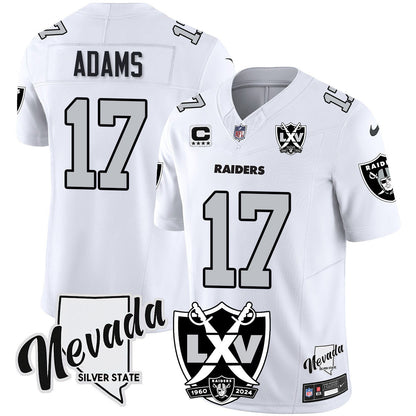 Men's Raiders 2025 Vapor Limited Jersey - 65th Anniversary - All Stitched