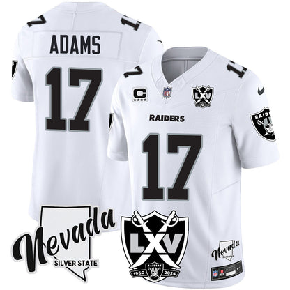 Men's Raiders 2025 Vapor Limited Jersey - 65th Anniversary - All Stitched