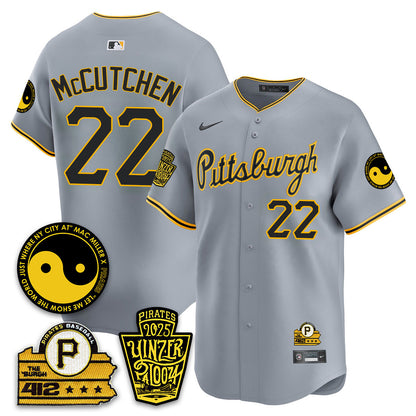 Men's Pittsburgh Pirates Yinzerpalooza 2025 Limited Jersey - All Stitched