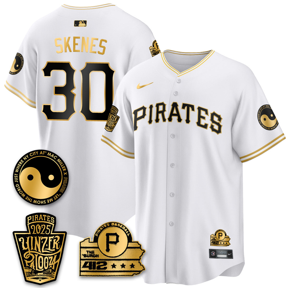 Men's Pittsburgh Pirates Yinzerpalooza 2025 Limited Jersey - All Stitched