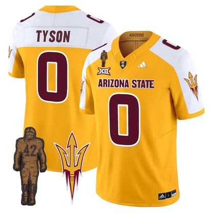 Arizona State Sun Devils Pat Tillman Honoring Patch Vapor Limited Jersey - All Stitched