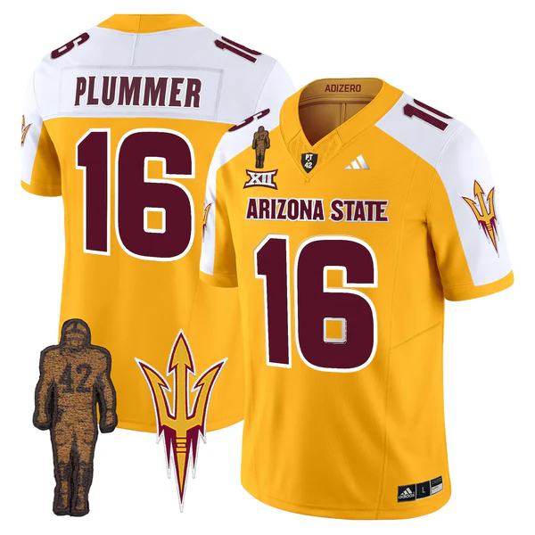 Arizona State Sun Devils Pat Tillman Honoring Patch Vapor Limited Jersey - All Stitched